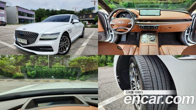 Genesis G80 Gasoline 3.5 Turbo 2WD, 2021
