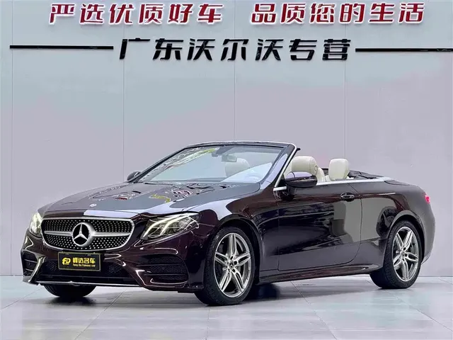 Mercedes-Benz E-Class (Import) 2018 E 200 Convertible Coupe