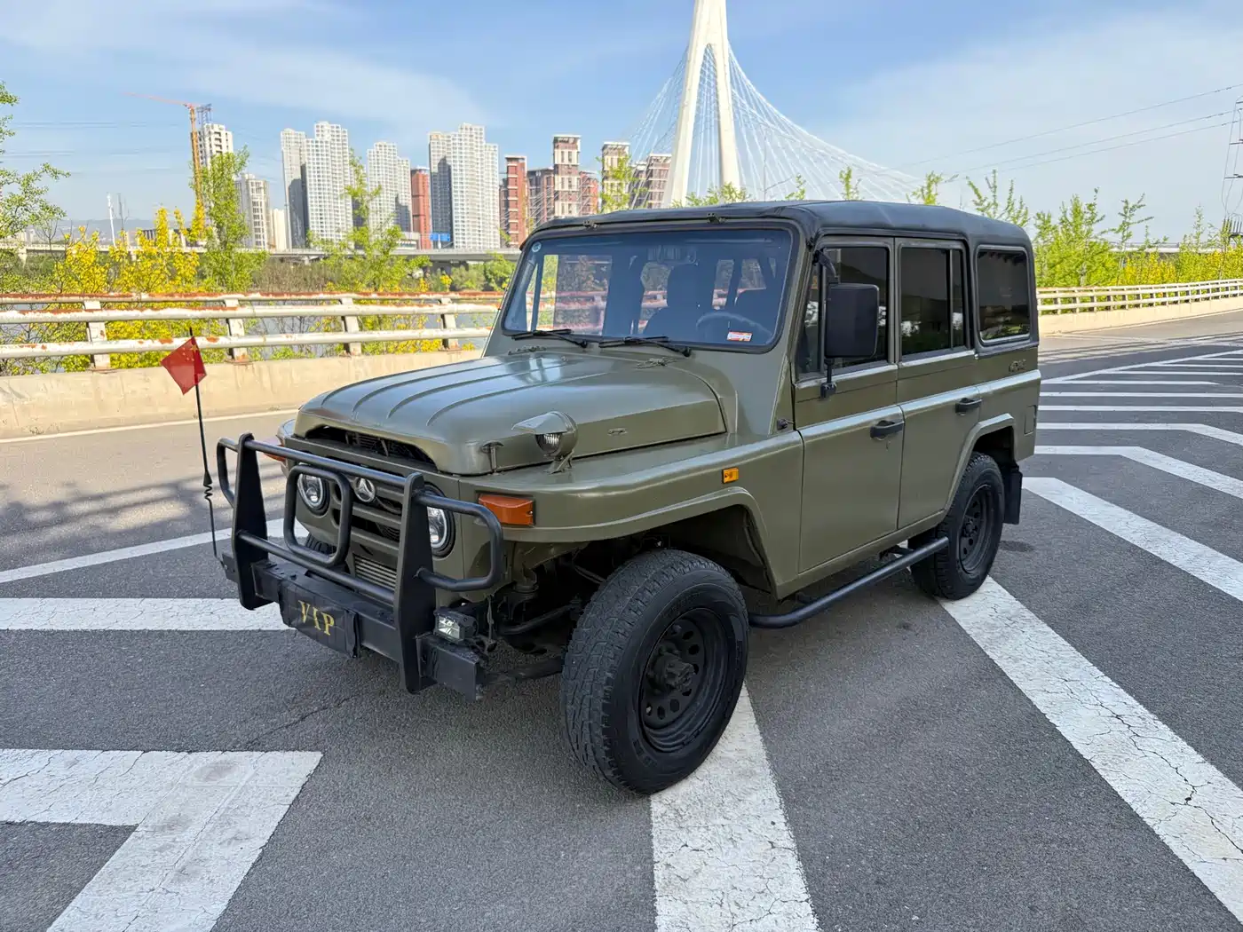 BAW (Beijing Automobile Works) 212 Classic 2019 1.5T Square Door China VI