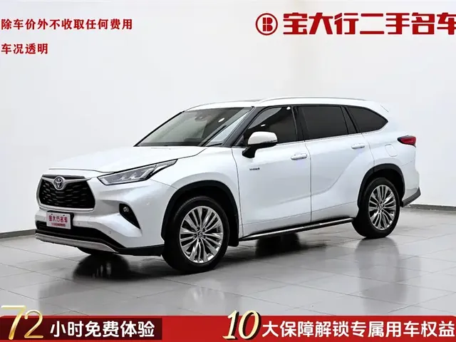 Toyota Highlander 2022 Model Dual Engine 2.5L 4WD Premium Edition 7-Seater