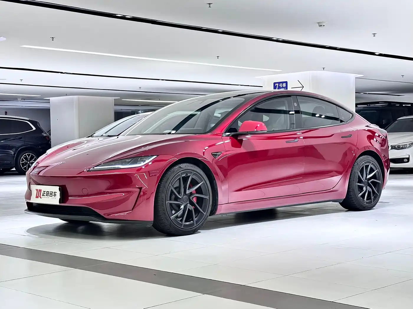 Tesla Model 3 2025 Model Year Facelift Performance All-Wheel Drive