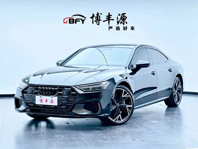 Audi A7L 2025 Model Year 45 TFSI quattro Black Knight Edition