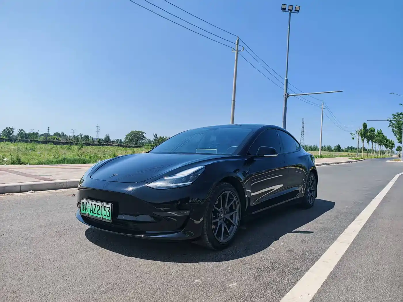 Tesla Model 3 2020 Facelift Long Range Rear-Wheel Drive