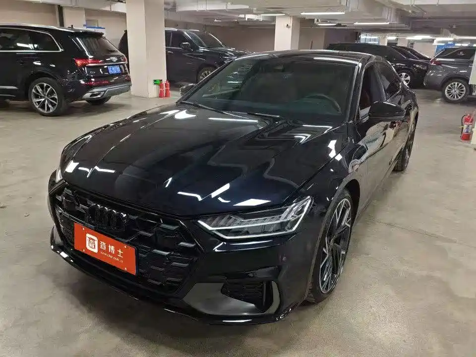 Audi A7L 2025 Model Year 45 TFSI quattro Black Knight Edition