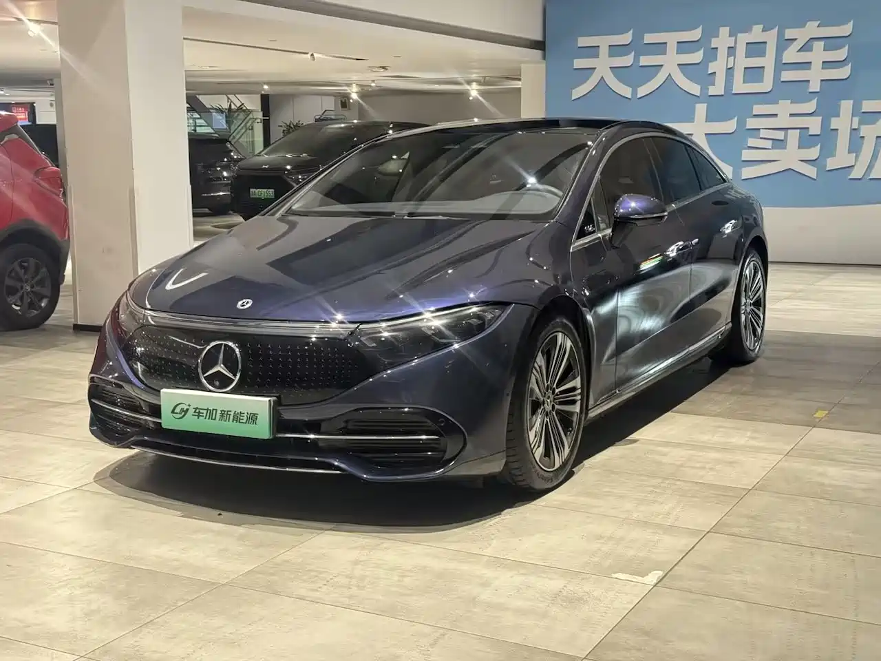 Mercedes-Benz EQS 2022 Model Year Facelift 450+ Pioneer Edition