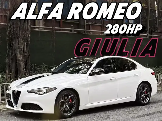 Alfa Romeo Giulia 2019 2.0T 280HP Black Package Limited Edition