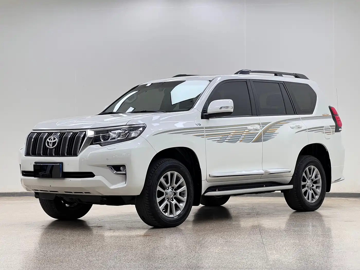 Toyota Prado 2019 3.5L Automatic TX-L Zunxiang Edition with Rear-mounted Spare Tire