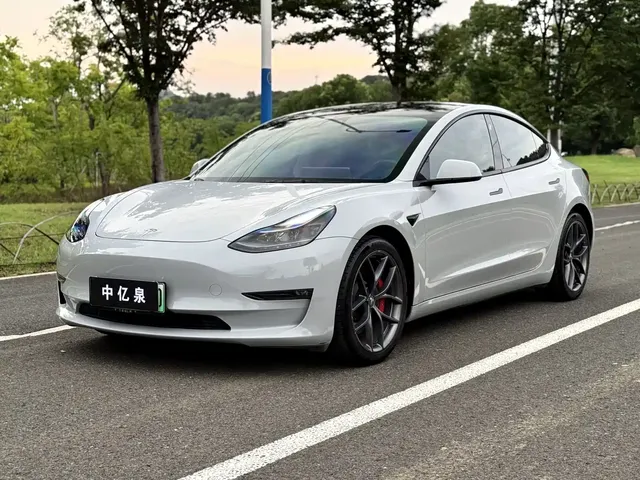 Tesla Model 3 2021 Facelift Performance High-Performance AWD 3D1