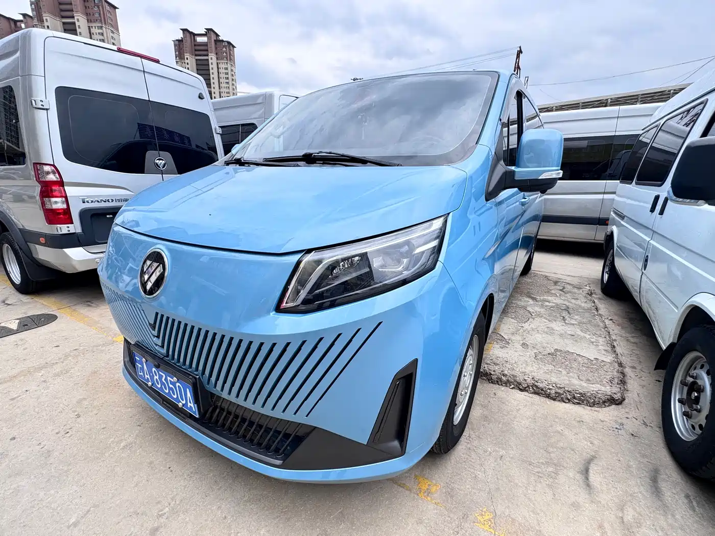 Foton Tuyano Big V 2024 Tuano V CITY 2.0T Manual Long Wheelbase Flat Roof Rear Single Tire 5/6/7/9 Seater