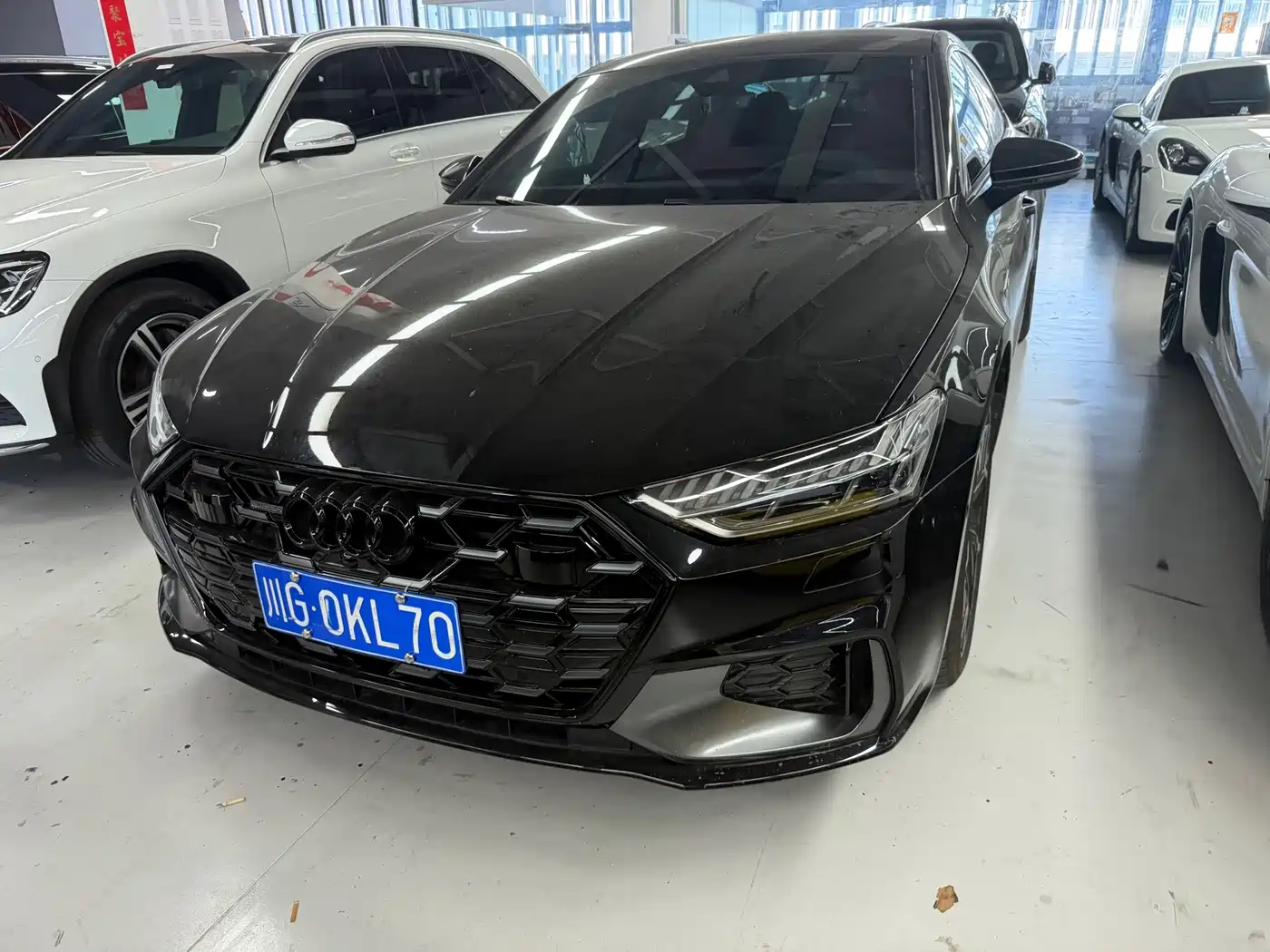Audi A7L 2025 Model Year 45 TFSI quattro Black Knight Edition