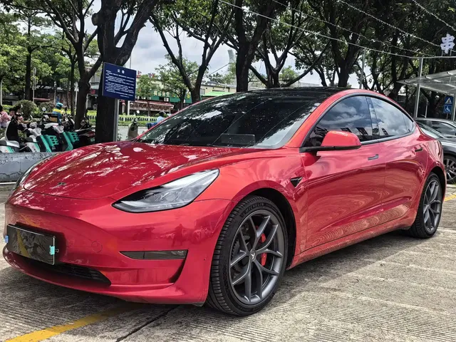 Tesla Model 3 2021 Facelift Performance High-Performance AWD 3D1