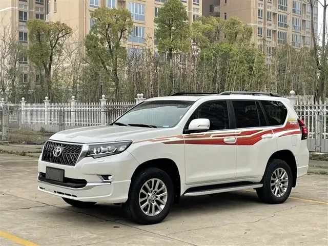 Toyota Prado 2018 3.5L Automatic TX-L Rear-mounted Spare Tire