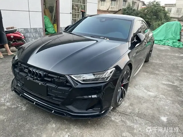 Audi A7L 2022 55 TFSI quattro S-line Aspiration Edition Gloss Black Package